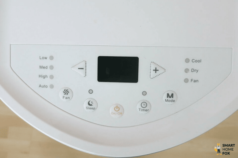 panneau commande klarstein new breeze 9